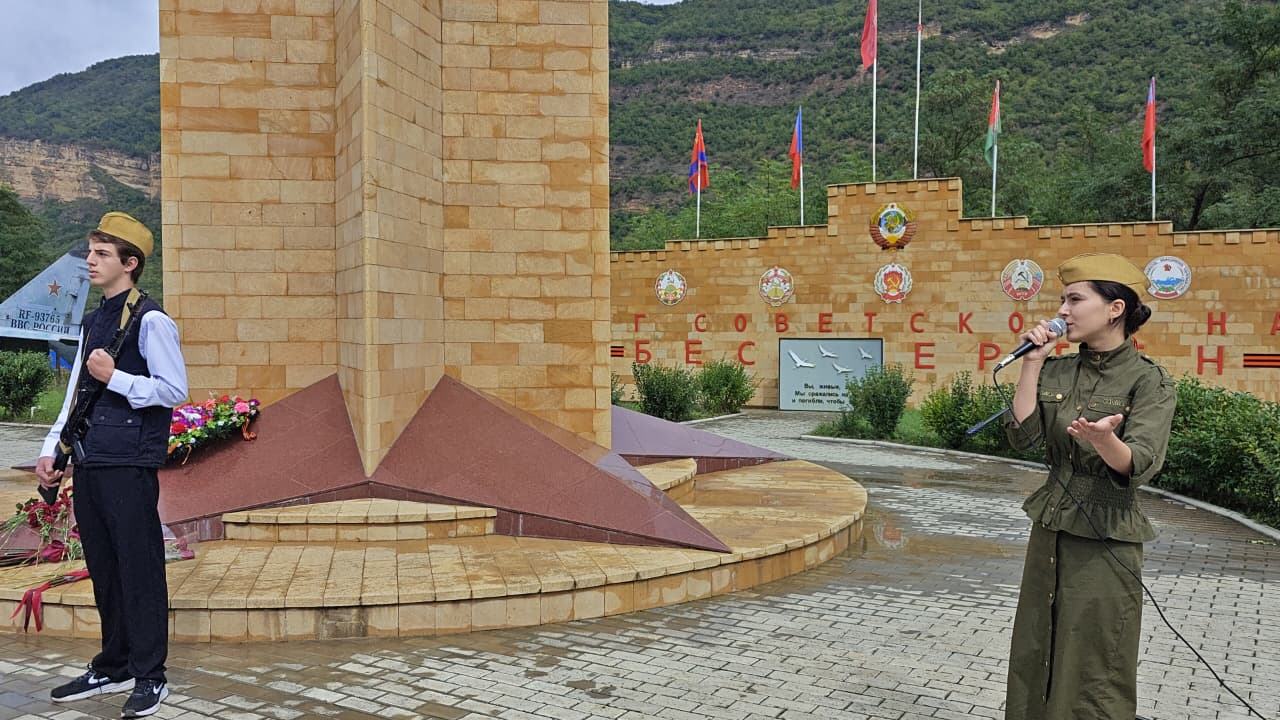 Представители МЧС Дагестана приняли участие в мероприятиях, посвященных 90-летию Хивского района